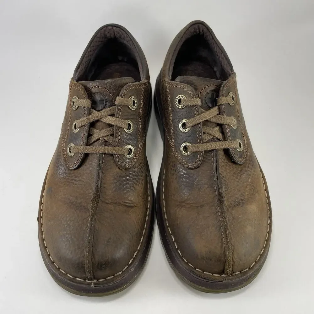 Dr. Martens Neville Mens Size 7 Brown Leather Oxford Lace Up Shoes Casual